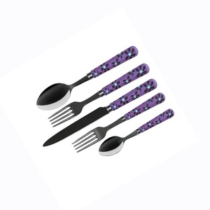Vente en gros de couverts royaux en acier inoxydable durables et durables, ensemble de vernis à miroir nouvellement conçu pour un buffet de mariage - Product Image 1