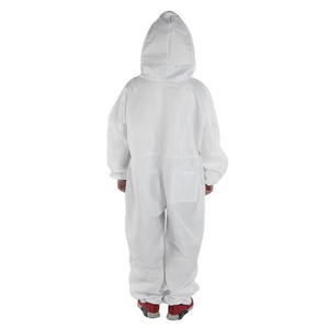 Veste ventilée à 3 couches Veste respirante à capuche pour adultes Costume d'apiculteur Chapeau d'apiculture Gants de protection Costume avec voile - Product Image 2