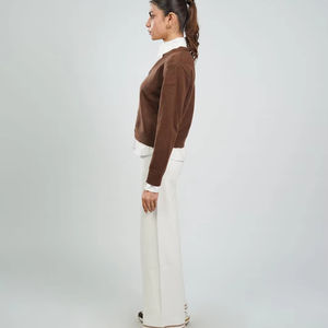 Nouveau femmes sweat élégant pull arrivée femmes sweat dans différents Styles logo personnalisé sweat pour les femmes vêtements de fête - Product Image 5