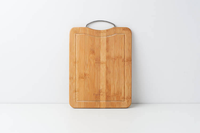 Planche à découper en bambou pour la cuisine avec poignée, plateau en bois pour fruits et aliments, pour couper le steak et le pain