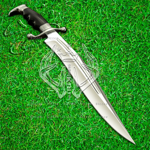 Cuchillo Bowie de Supervivencia y Caza de Acero D2 Hecho a Mano OEM - Uso Profesional, Funda de Cuero, Empuñadura Ergonómica, Garantía de 3 Años - Product Image 2