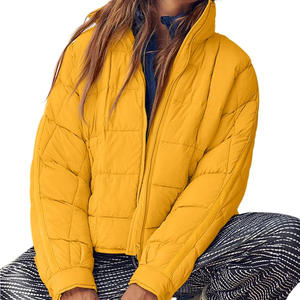 Veste d'hiver isolée personnalisée avec impression de logo personnalisé, broderie, manteau d'extérieur chaud, fabricant fournisseur d'usine OEM - Product Image 2