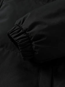 แจ็กเก็ตบอมเบอร์บุนวมของผู้ชายเสื้อแจ็คเก็ตบอมเบอร์บุนวมมีฮู้ดสีขาวกันน้ำไซส์พิเศษออกแบบได้ตามต้องการ - Product Image 6