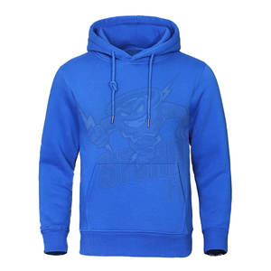 Sweat à capuche 100% coton pour hommes, couleur unie, léger, fitness, manches longues, respirant pour les sports d'hiver. - Product Image 6