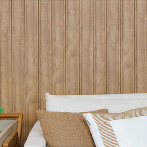 Moldurarte Modern Wall Panel MDF with <b>Paper</b> or Plastic Coating for Bedroom and Living Room - Product Image 1