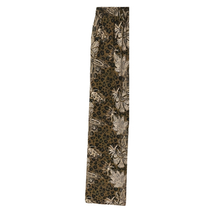 Pantalon décontracté droit de taille moyenne en toile de haute qualité, élégant, anti-rides, taille longue, pour femmes, pantalon de bureau - Product Image 3