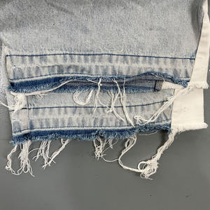 กางเกงขาสั้นผ้ายีนส์แบบวินเทจของผู้ชายกางเกงขาสั้นผ้าแคนวาสซักเบาระบายอากาศได้ดีทำจากผ้าฝ้าย100% - Product Image 6