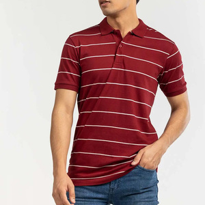 OEM precio de fábrica personalizado transpirable camisetas polo 100% algodón logotipo personalizado impresión hombres Polo camisetas - Product Image 1