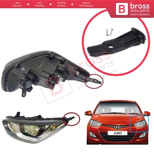Support de fixation de phare BHL41, kit de réparation avec languettes, côté gauche, pour I20 MK1 PB Facelift 2012-2015 921011J570 - Product Image 5