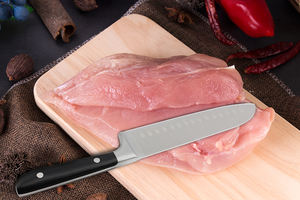 Cuchillo de cocina de acero inoxidable de alto carbono afilado profesional de servicio OEM ODM de alta calidad personalizado al por mayor para cortar la cocina - Product Image 6