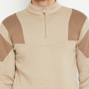 Logo personnalisé 100% coton survêtements motif solide grande taille survêtement décontracté avec des améliorations de conception sports vente d'hiver - Product Image 4