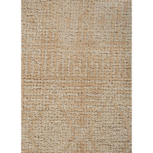 พรมขนสัตว์ถักมือสีพื้นเบจและน้ำตาล รุ่น Skwl-552 ขนาดใหญ่ สำหรับตกแต่งบ้าน ห้องนั่งเล่น และใช้ในรถยนต์ - Product Image 3