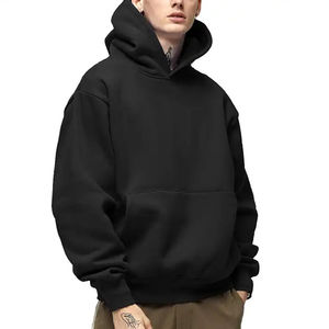 2024 <b>Men's</b> New Custom Boxy Fit Hoodies Embroidered Printed Cotton Hoodies Factory Price Custom Made <b>Hoodie</b> - Product Image 2