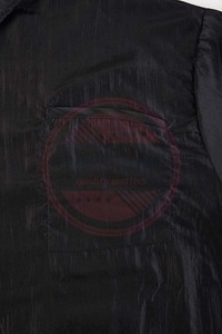 Chaqueta de uniforme para peluqueros de mascotas unisex con logotipo personalizado de manga corta y cremallera para Peluqueros de uso diario en el salón - Product Image 6