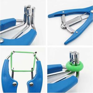 Pinzas de Castración Elastrator Profesionales Reutilizables de Acero Inoxidable, Instrumentos Quirúrgicos Veterinarios para Uso en Hospitales de Perros DEBONAIR - Product Image 4