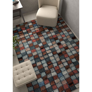 Alfombras de lana afgana Zuri con nudos a mano, diseño geométrico y abstracto estilo boho, alfombra rectangular para pasillo y sala de estar -AKWL-1243 - Product Image 5