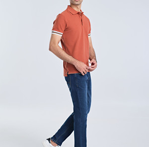 Broderie impression solide Jersey 100% coton séchage rapide respirant Sport Golf entreprise hommes uniformes travail pour chemise - Product Image 3