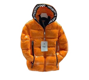 Veste en duvet de canard couleur claire personnalisée pour l'extérieur Veste polaire de haute qualité pour hommes - Product Image 1