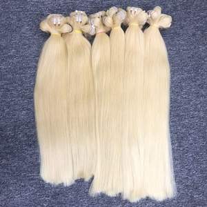 Extensiones de Cabello Remy Liso Natural Vietnamita Rubio VQ Hair Mia 896 Cómodas, Paquete Frontal SDD Pre-Adherido con Cinta Adhesiva al por Mayor - Product Image 3