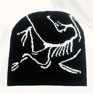 Gorro de Punto Jacquard Personalizado con Letras, Gorro de Invierno Cálido con Logotipo Bordado Personalizado, Gorro de Moda para Hombre y Mujer - Product Image 2