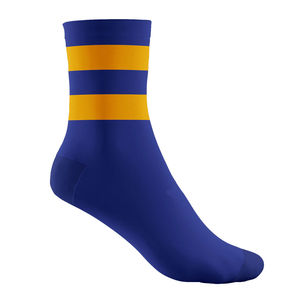 Chaussettes de sport pour hommes avec tissu respirant antibactérien, nouveau design de motif, style baseball pour jeunes, logo en bas - Product Image 3