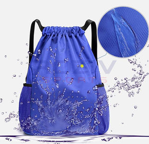 Mochila Unisex con Cordón, Diseño Geométrico, Cierre de Cremallera, Alta Impermeabilidad, Forro de Poliéster, 23L, Superventas - Product Image 5