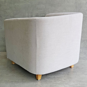 Sillón Individual Contemporáneo GSD68067, Cómodo y Reclinable, con Cuero y Patas de Madera de Caucho PU, para Hogar u Oficina - Product Image 4