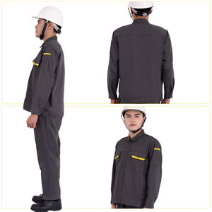 Conjunto de uniforme industrial protector duradero y cómodo para trabajadores de fábricas - Product Image 6