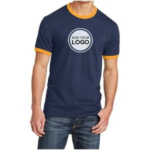 Bella + Canvas Unisex algodón/poliéster manga corta Ringer camiseta - Product Image 3