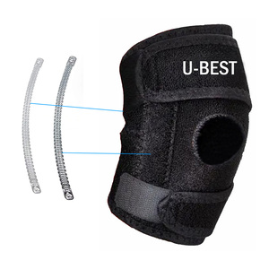 Rodillera de Neopreno con Cierre de Velcro para Protección y Absorción de Impactos, Unisex, para Todas las Estaciones - Product Image 2