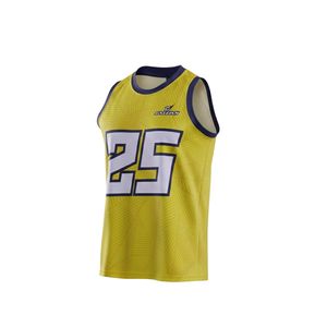 Vêtements de basket-ball unisexes personnalisés en polyester 100% à séchage rapide, uniforme de basket-ball de haute qualité pour les jeunes, personnalisable pour les adultes - Product Image 3