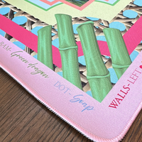 Tapis de Mahjong Américain de Luxe HaloOne Taille Standard Surface Silencieuse Bord en Caoutchouc Conception à Verrouillage pour Soirées de Jeu Multi-Joueurs
