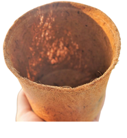 Support de jardinage en pot de coco en fibre de coco de haute qualité pour cultiver des pots de fleurs en coco naturel bonsaï de forme ronde