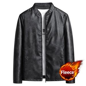 Chaquetas Personalizadas para Hombre de la Nueva Temporada de Invierno, 100% Piel de Vaca Genuina, Chaqueta de Motociclista de Lona de Alta Calidad, Estilo Urbano - Product Image 4