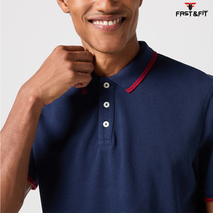 Le plus populaire meilleure vente Logo personnalisé nouveau design 100% coton polos meilleure qualité hommes polos - Product Image 5
