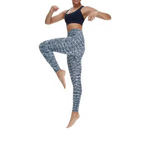 Leggings de yoga sport pour femmes de différentes couleurs inspirés de TikTok Legging de fitness pour femmes téléchargé Sports vestimentaires - Product Image 2