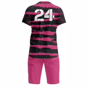 Nouveau design élégant, uniforme de football unisexe, maillot de football personnalisé, respirant, séchage rapide, 100% polyester, entraînement pour le football - Product Image 2
