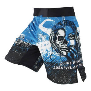 Pantalones cortos de Muay Thai con logotipo personalizado y pantalones cortos de lucha MMA hechos en Pakistán para uso en artes marciales - Product Image 5