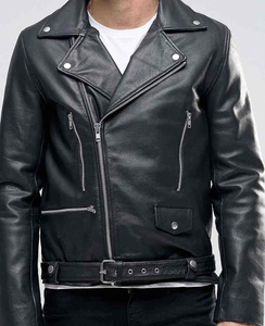 Chaqueta de cuero ligera y elegante para hombre, tela de lona, nuevo diseño, ropa larga a la venta - Product Image 2