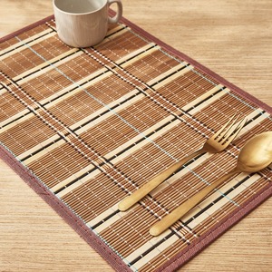 Mantel Individual Rectangular de bambú Hued, productos ecológicos hechos en Vietnam, decoración de mesa al por mayor - Product Image 5