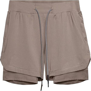 Short de course noir double couche pour homme, pantalon d'entraînement de gymnastique à séchage rapide, sport de plein air, jogging, bermuda pour éruption cutanée - Product Image 1