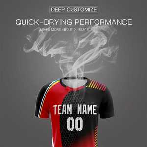 2025, venta al por mayor, nueva camiseta de fútbol deportiva transpirable, camiseta de fútbol de alta calidad de Pakistán, ropa de fútbol por sublimación - Product Image 2