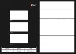 Carreaux muraux en céramique modernes pour intérieur, 300x600mm, salle de bain, cuisine, finition brillante, mate, effet sucre, design mural intérieur luxueux - Product Image 4