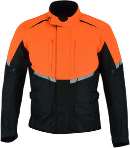 Veste de motard d'été bicolore de haute qualité moto course automobile vêtements de sport de plein air veste de taille personnalisée - Product Image 4