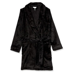 2022 gran oferta, conjunto de Albornoz de seda barato para mujer, 4 Uds., ropa de verano para el hogar, ropa de dormir para hombre para mujer - Product Image 3