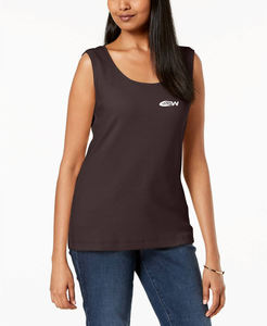 Camiseta sin mangas a la moda para mujer, Camisa ajustada sin mangas, tela elástica ligera, ideal para trajes de verano, ropa de calle para discoteca - Product Image 3