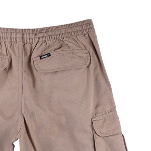 Shorts d'hiver sportifs pour hommes, imprimés, respirants, en toile, taille mi-haute élastique, séchage rapide, anti-plis, multi-poches, pour l'extérieur, 100% coton - Product Image 2