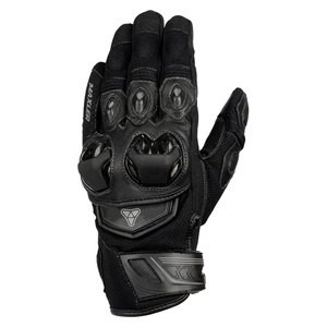 Nouveaux gants de moto en fibre de carbone pour homme, courts, imprimés blanc et noir, en cuir et maille, pour l'hiver, personnalisables avec le nom de l'équipe - Product Image 2