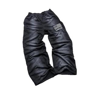 Goth bordado Streetwear hombres pantalones Harajuku moda Hip Hop pantalones hombres ropa Casual suelta Y2k lavado pantalones de hombre - Product Image 5