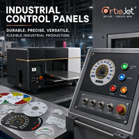 Impresora UV para Paneles de Instrumentos de Automóviles, Máquina de Impresión Plana Industrial para Paneles de Control Automotrices de ABS, Metal y Acrílico